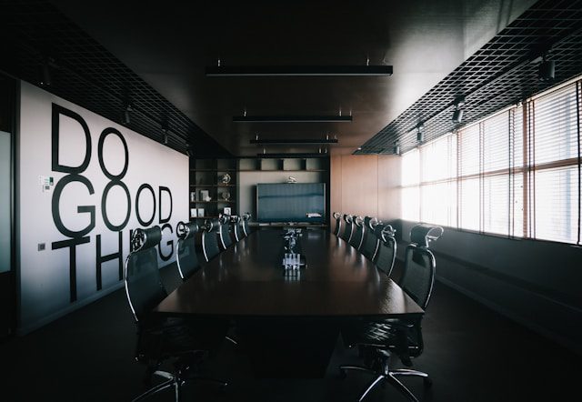 Sala de reuniones de trabajo efectivas